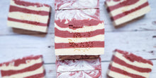Load image into Gallery viewer, Candy Cane (Goat Milk Bar Soap)